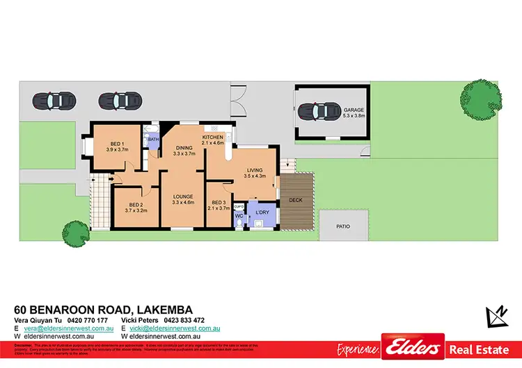 Floorplan of Homely house listing, 60 Benaroon Road, Lakemba NSW 2195