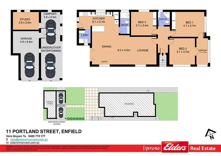 Floorplan of Homely house listing, 11 Portland Street, Enfield NSW 2136