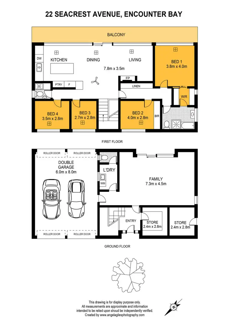 Floorplan of Homely house listing, 22 Seacrest Avenue, Encounter Bay SA 5211