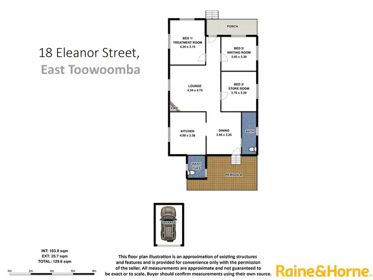 Floorplan of Homely house listing, 18 Eleanor Street, East Toowoomba QLD 4350