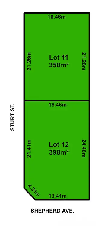 Floorplan of Homely land listing, Lot 12 Sturt Street, Goolwa South SA 5214