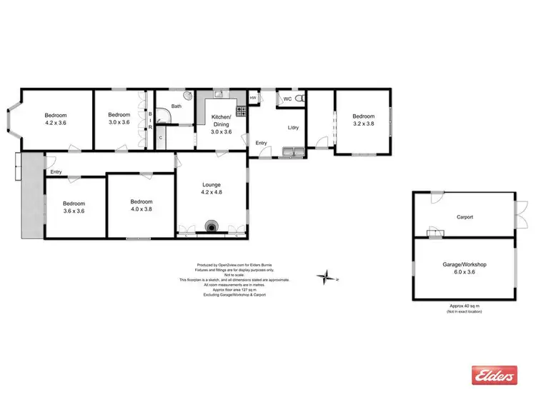 Floorplan of Homely house listing, 4 Austin Street, Queenstown TAS 7467