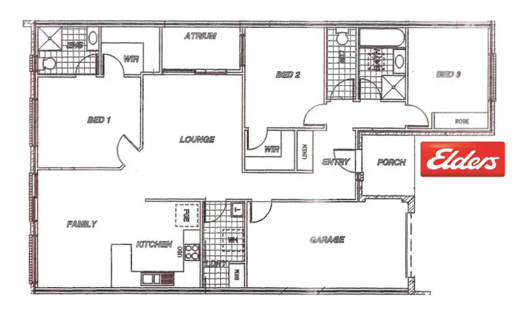 Floorplan of Homely villa listing, 80 Rosewood Glen, Jerrabomberra NSW 2619