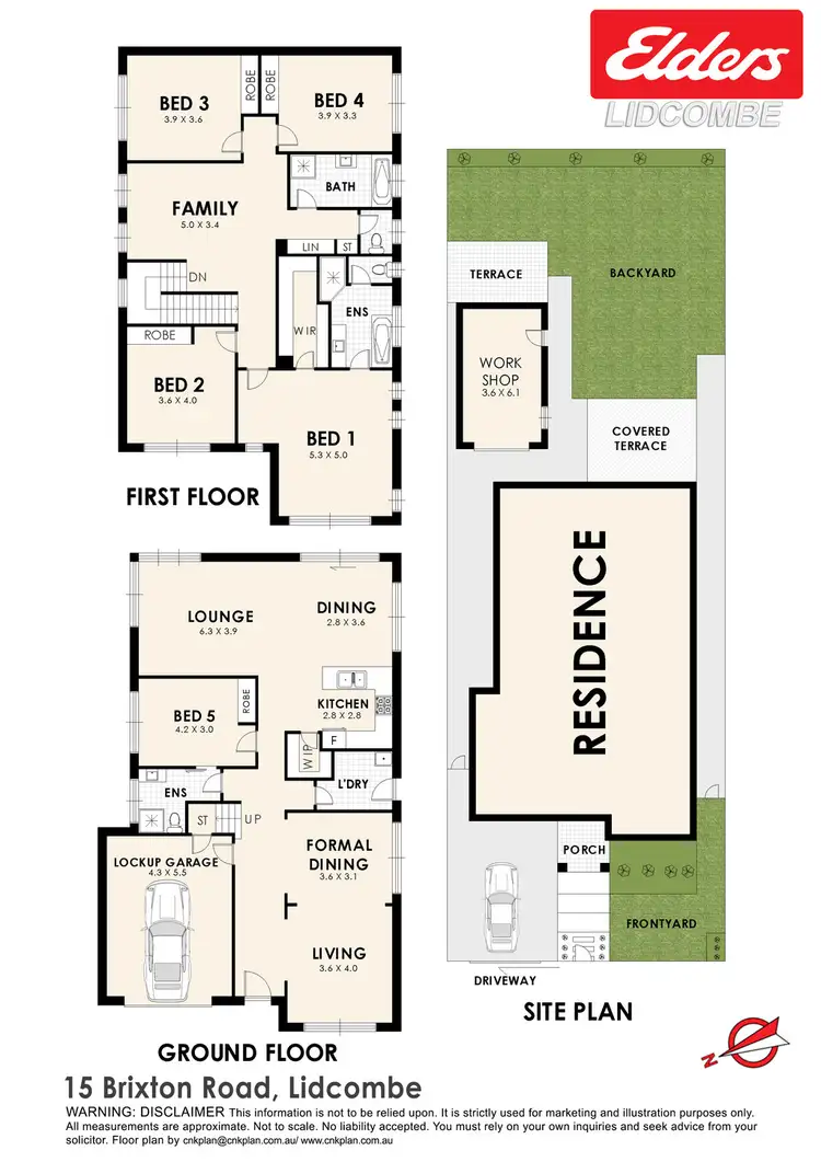 Floorplan of Homely house listing, 15 BRIXTON ROAD, Lidcombe NSW 2141