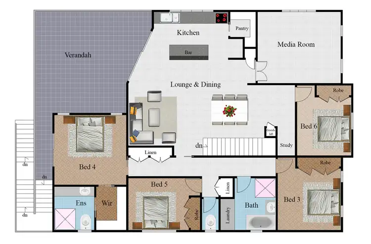 Floorplan of Homely house listing, 30 Shutehaven Circuit, Bushland Beach QLD 4818