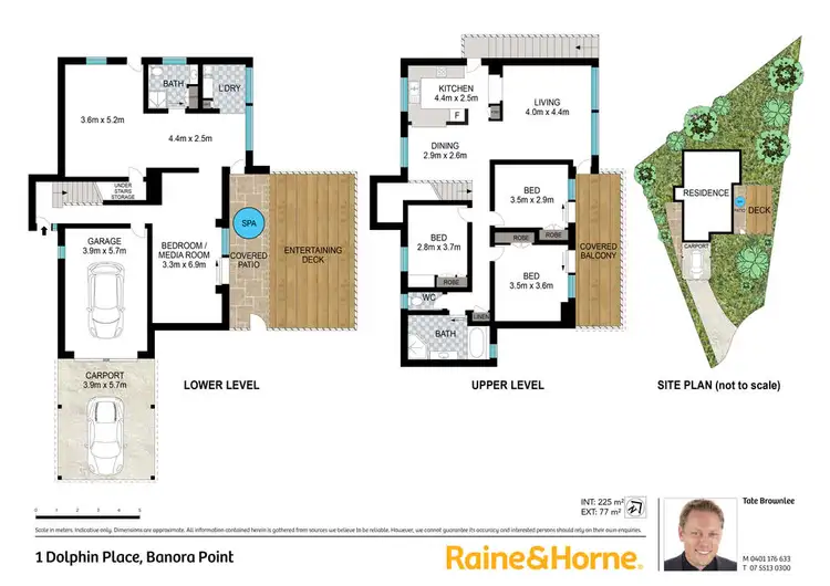 Floorplan of Homely house listing, 1 Dolphin Place, Banora Point NSW 2486
