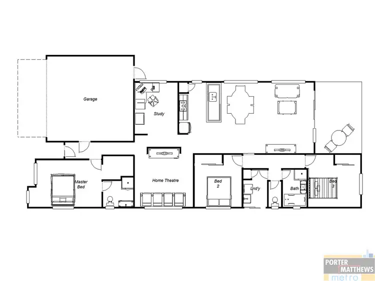 Floorplan of Homely house listing, 26 Malo Link, Forrestfield WA 6058