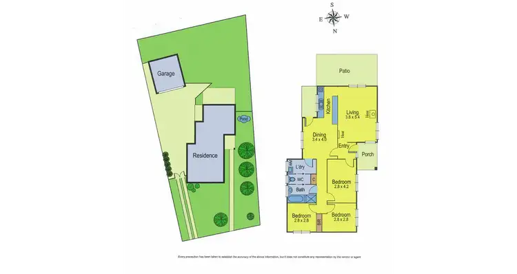 Floorplan of Homely house listing, 183 Solar Drive, Whittington VIC 3219
