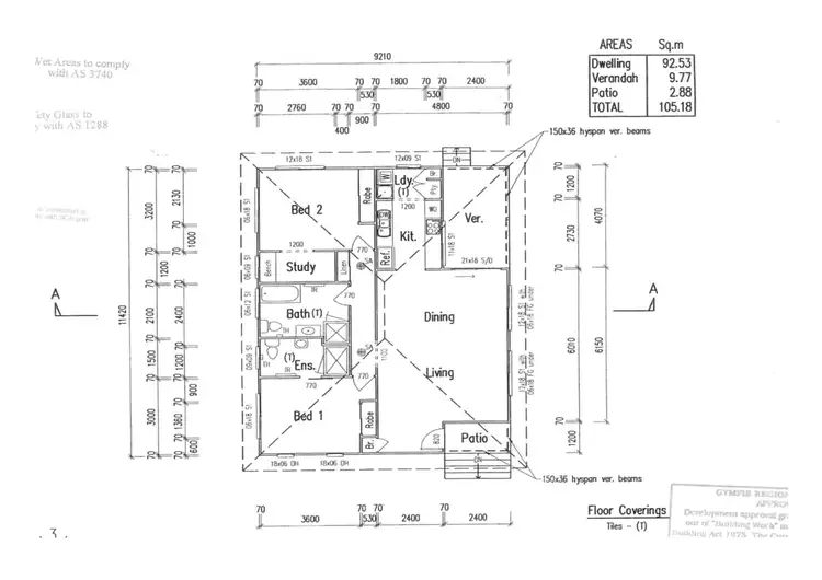 Floorplan of Homely house listing, 35 DRUMMER STREET, Tin Can Bay QLD 4580