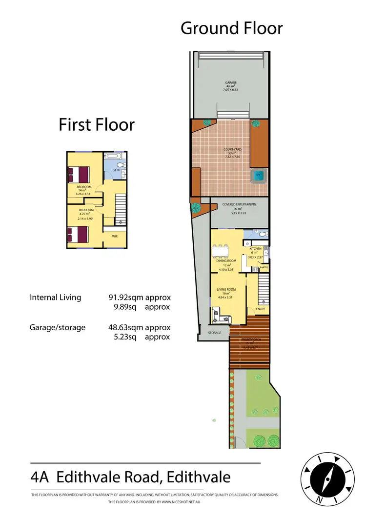 Floorplan of Homely house listing, 4A Edithvale Road, Edithvale VIC 3196