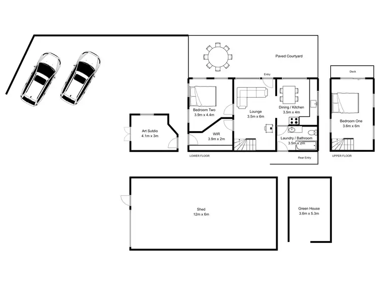 Floorplan of Homely house listing, 411 Doaks Road, Lilydale TAS 7268