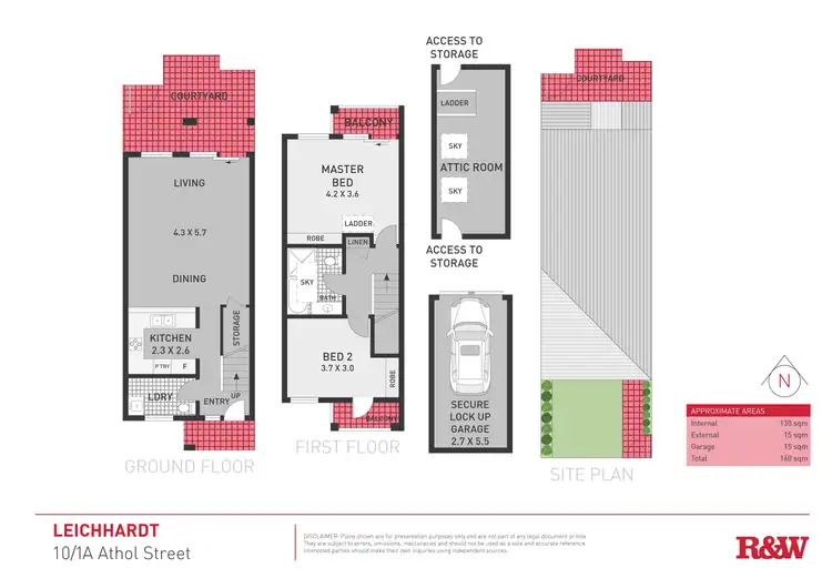 Floorplan of Homely townhouse listing, 10/1a Athol Street, Leichhardt NSW 2040