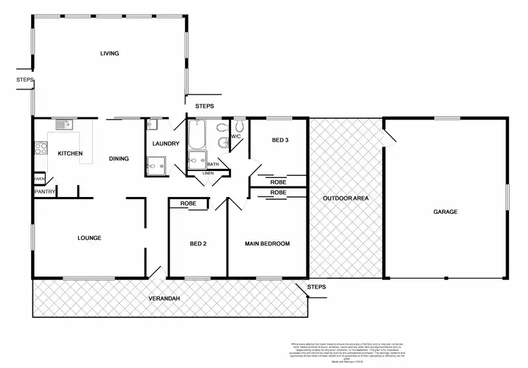 Floorplan of Homely house listing, 55 Airlie Street, Ashtonfield NSW 2323
