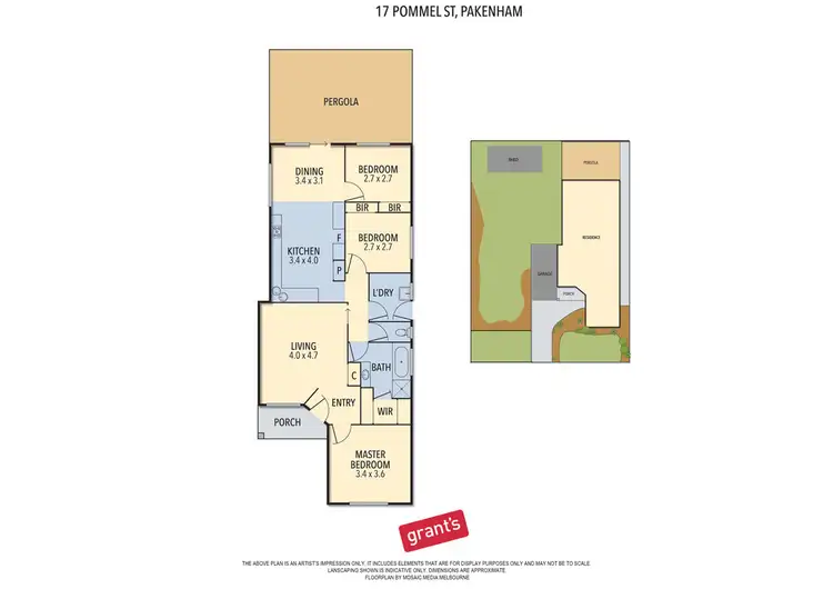 Floorplan of Homely house listing, 17 Pommel Street, Pakenham VIC 3810