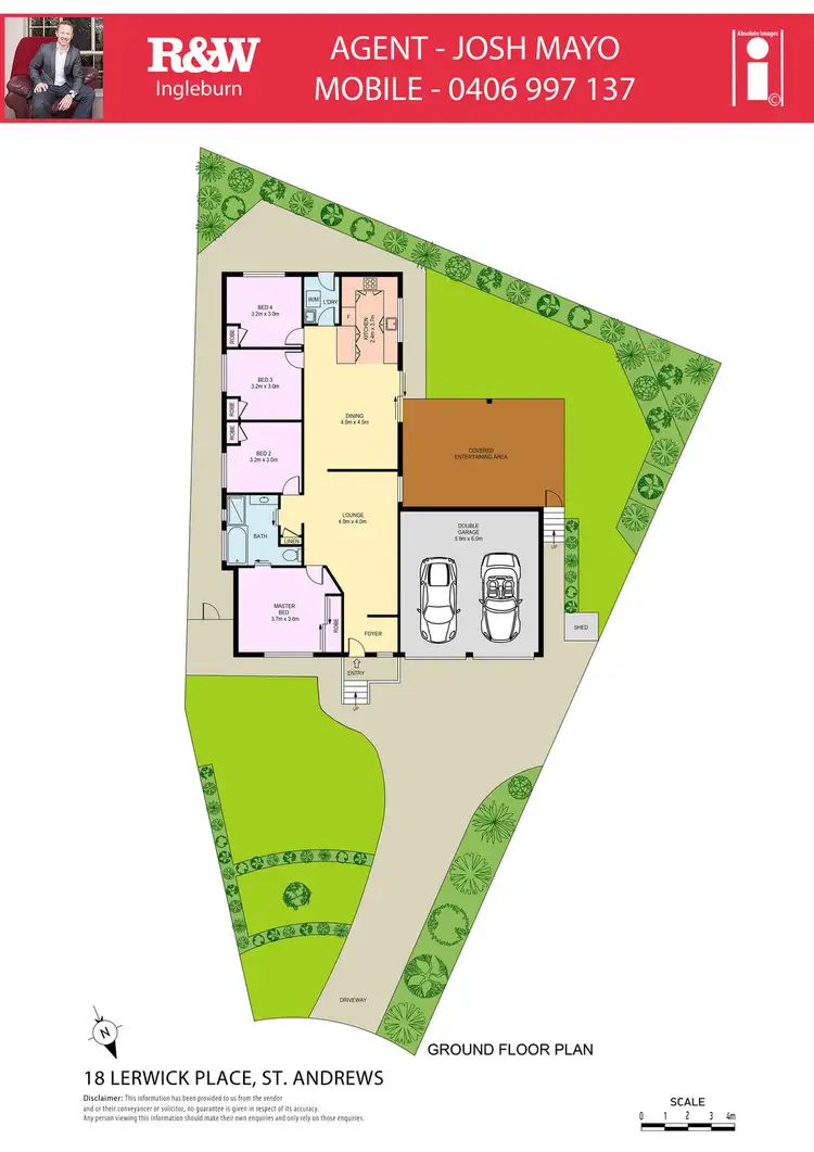 Floorplan of Homely house listing, 18 Lerwick Place, St Andrews NSW 2566