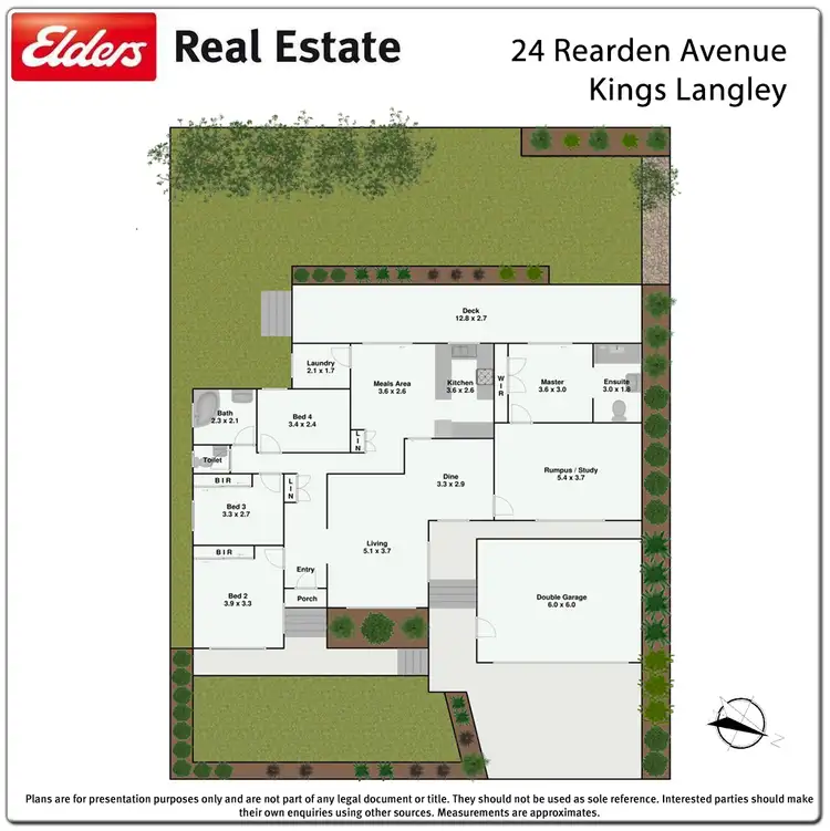 Floorplan of Homely house listing, 24 Rearden Avenue, Kings Langley NSW 2147