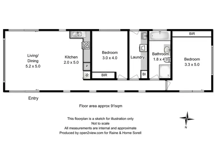 Floorplan of Homely house listing, 5 Shamrock Court, Carlton TAS 7173