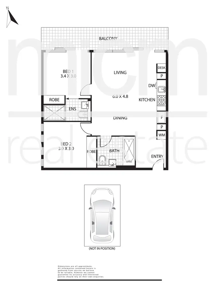 Floorplan of Homely apartment listing, 909/152 Sturt Street, Southbank VIC 3006
