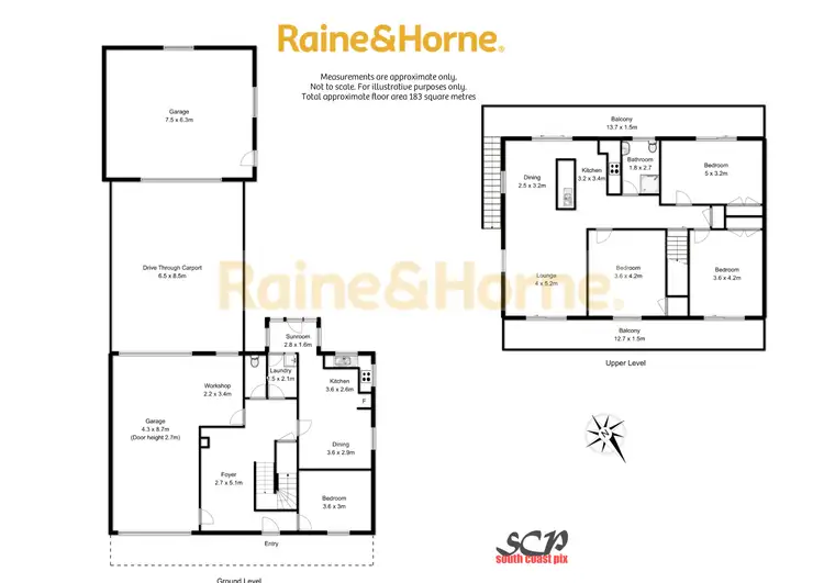 Floorplan of Homely house listing, 107 Northcove Road, Long Beach NSW 2536