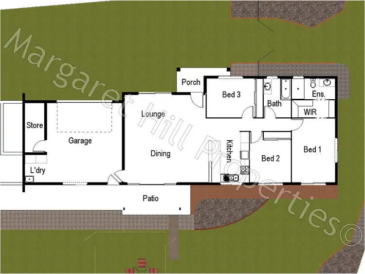Floorplan of Homely house listing, 2/41 Earl Circuit, Kirwan QLD 4817