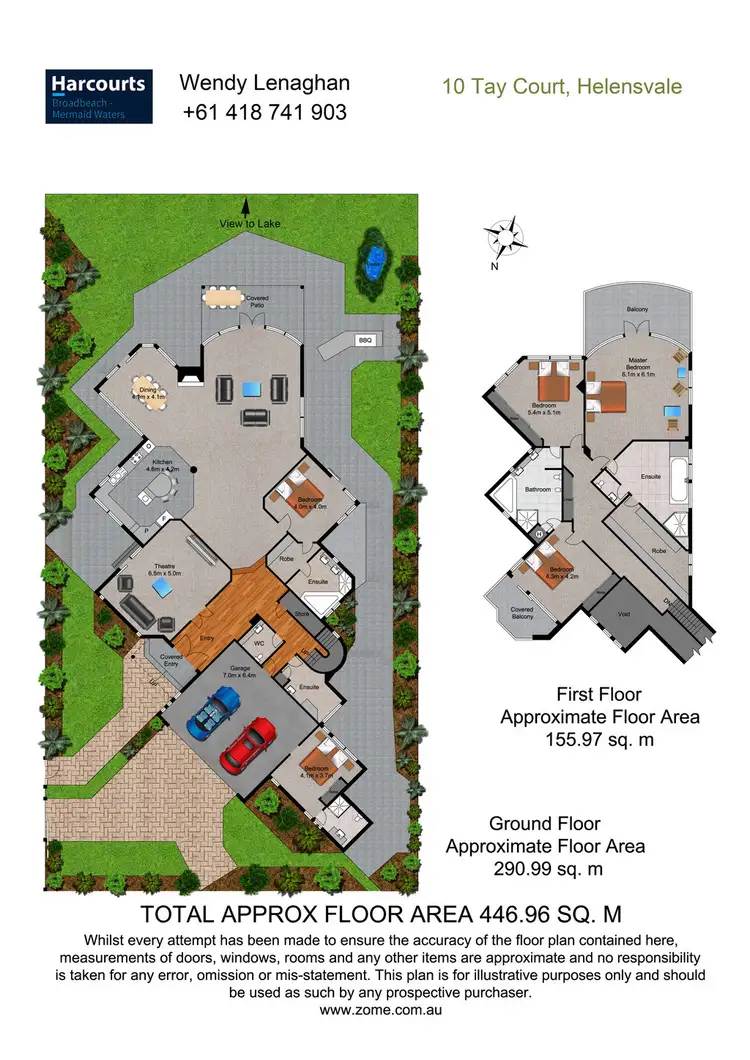 Floorplan of Homely house listing, 10 Tay Court, Helensvale QLD 4212