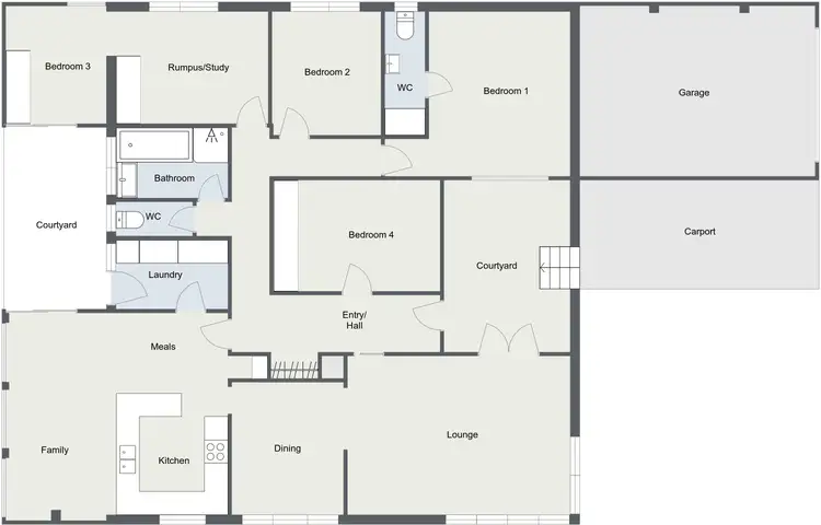 Floorplan of Homely house listing, 15 Hawkesbury Crescent, Farrer ACT 2607