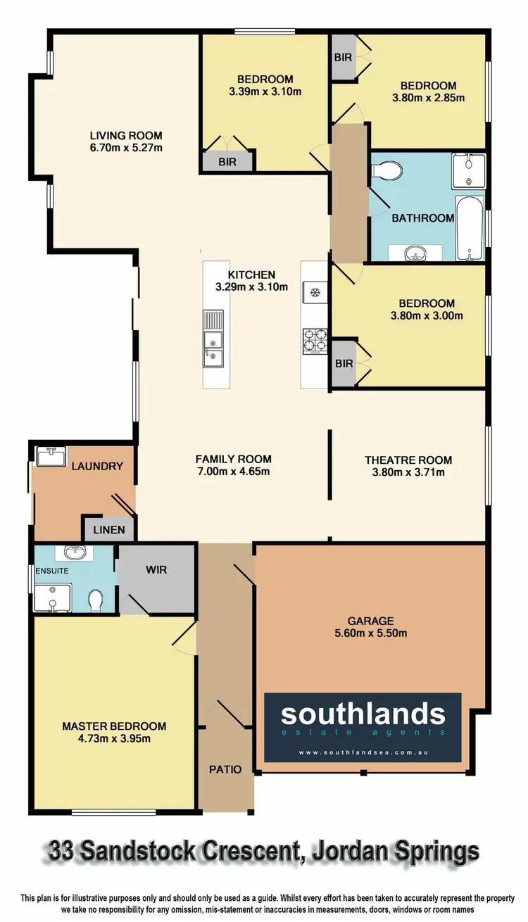 Floorplan of Homely house listing, 33 Sandstock Crescent, Jordan Springs, Jordan Springs NSW 2747