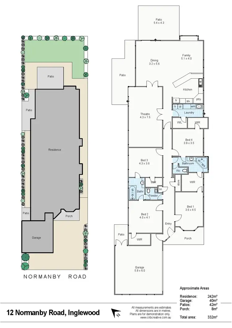 Floorplan of Homely house listing, 12 Normanby Road, Inglewood WA 6052
