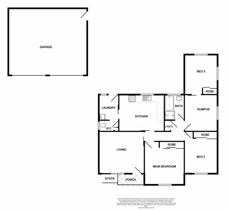 Floorplan of Homely house listing, 30 Weblands Street, Rutherford NSW 2320