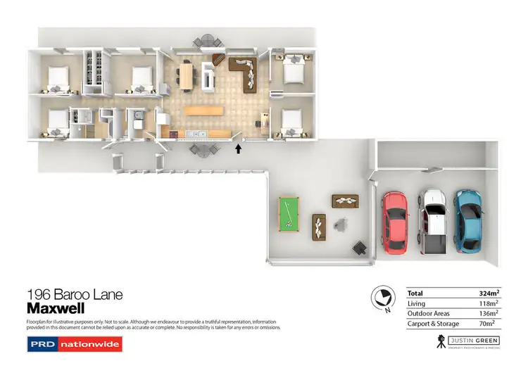 Floorplan of Homely house listing, 196 Barcoo Lane, Big Springs NSW 2650