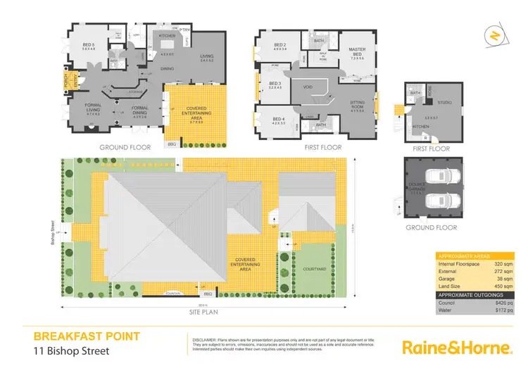 Floorplan of Homely house listing, 11 Bishop Street, Breakfast Point NSW 2137
