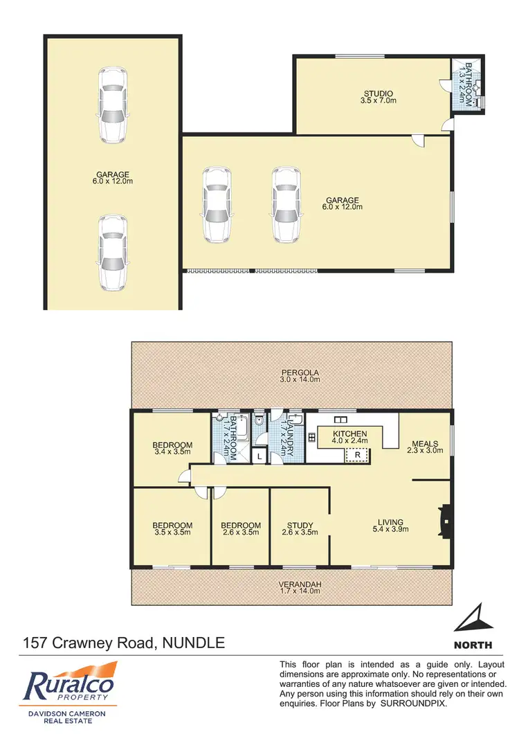 Floorplan of Homely house listing, 157 Crawney Road, Nundle NSW 2340