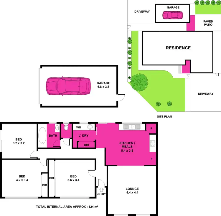 Floorplan of Homely house listing, 47 Pitman Street, Newcomb VIC 3219
