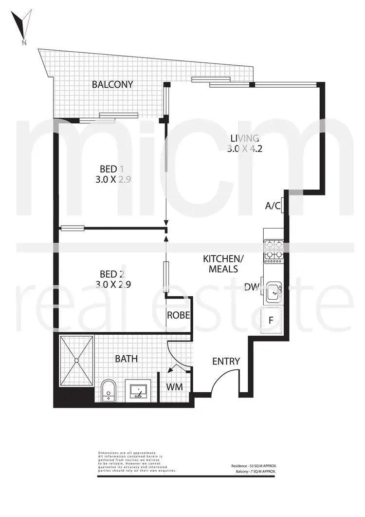 Floorplan of Homely apartment listing, 114/123 Pelham Street, Carlton VIC 3053