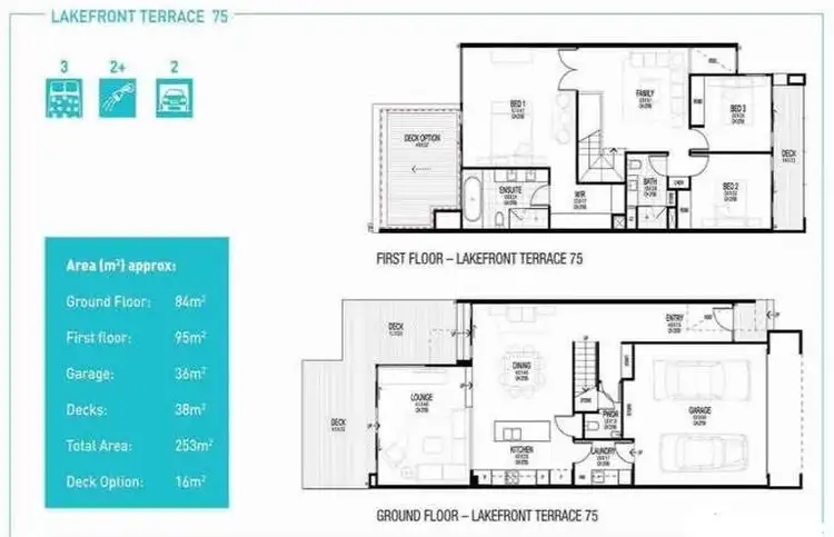 Floorplan of Homely house listing, 5 Lakefront Crescent, Varsity Lakes QLD 4227
