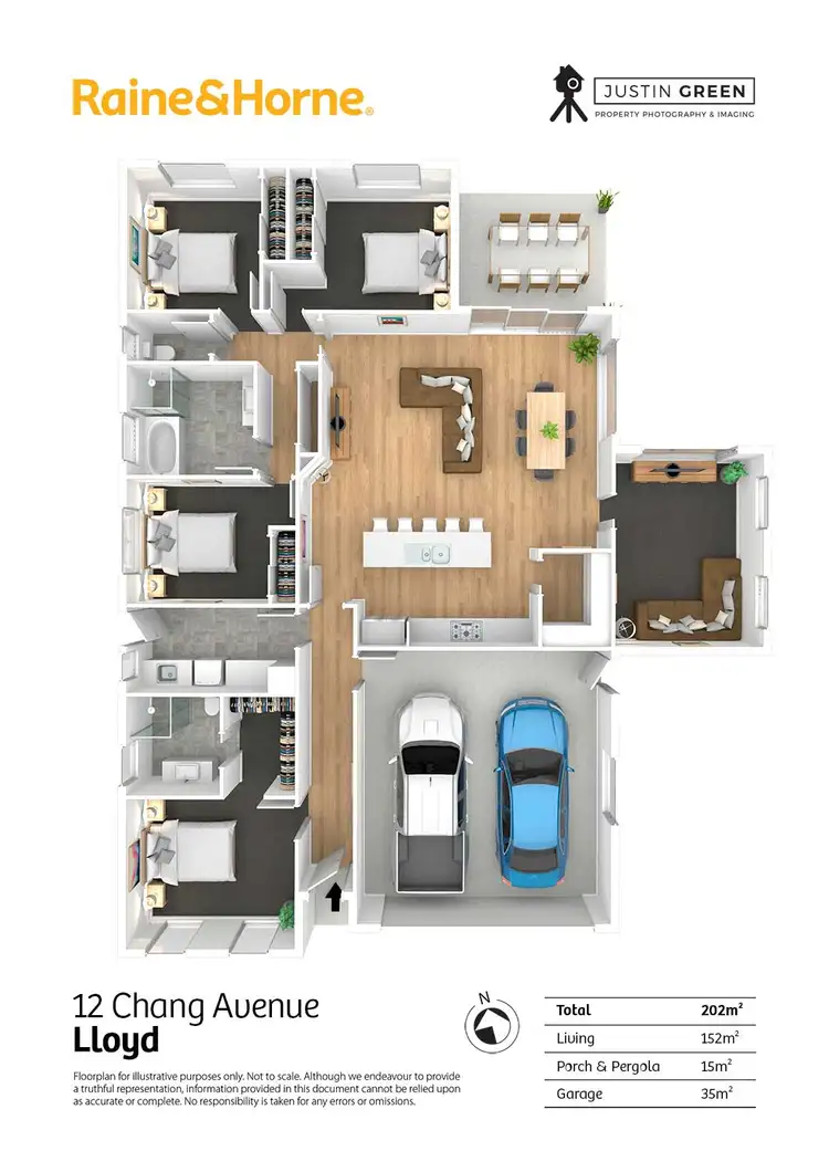 Floorplan of Homely house listing, 12 Chang Avenue, Lloyd NSW 2650