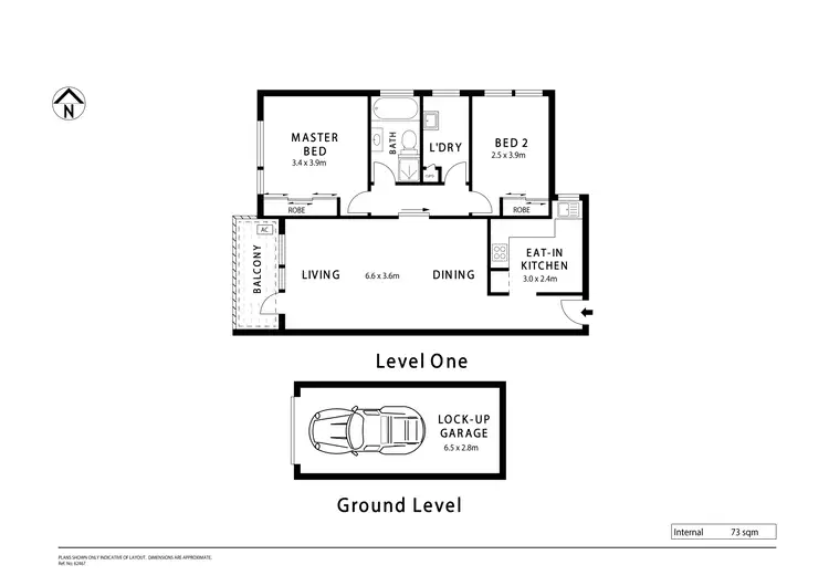 Floorplan of Homely unit listing, 2/26 Tintern Road, Ashfield NSW 2131