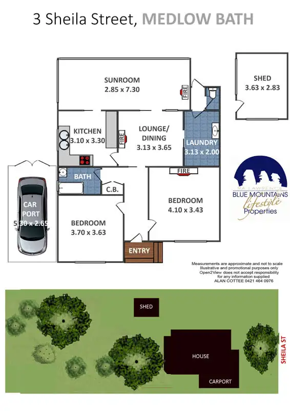 Floorplan of Homely house listing, 3 Sheila Street, Medlow Bath NSW 2780