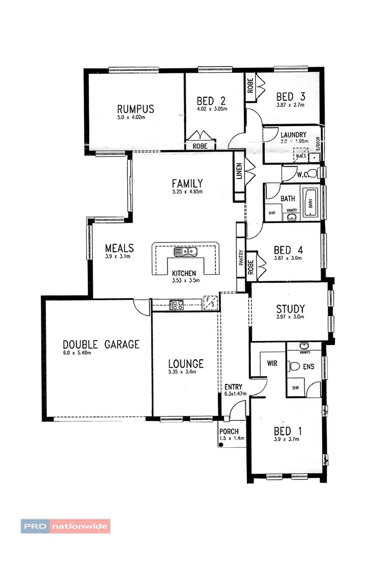 Floorplan of Homely house listing, 54 Conquest Drive, Werribee VIC 3030