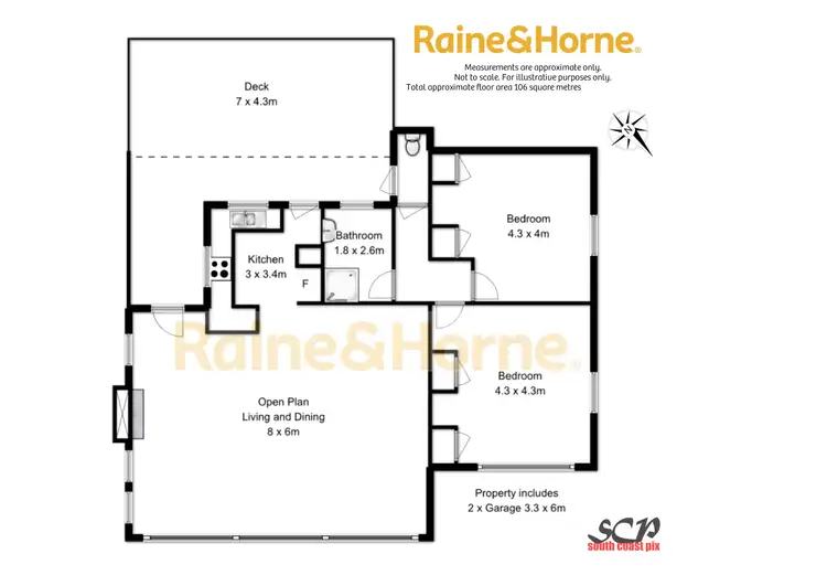 Floorplan of Homely house listing, 346 Beach Road, Batehaven NSW 2536