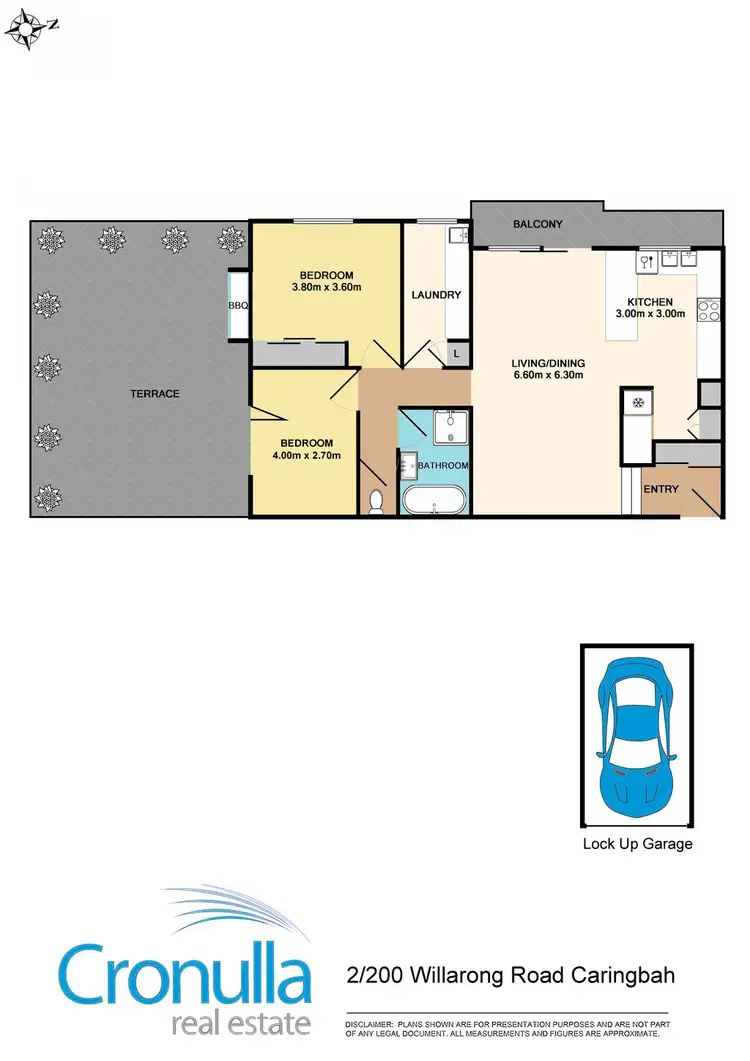 Floorplan of Homely apartment listing, 2/200 Willarong Rd, Caringbah NSW 2229
