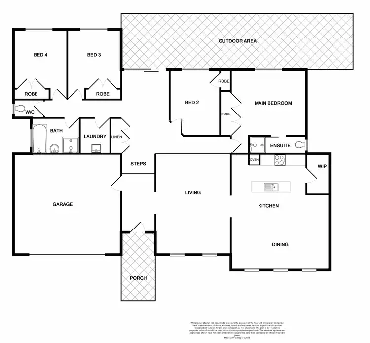 Floorplan of Homely house listing, 29 Pumphouse Crescent, Rutherford NSW 2320