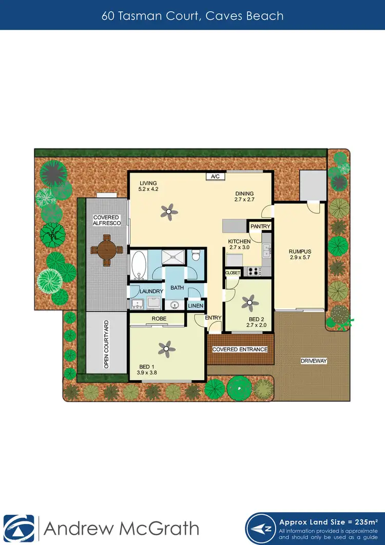 Floorplan of Homely house listing, 60 Tasman Court, Caves Beach NSW 2281