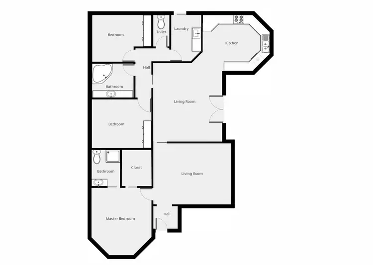 Floorplan of Homely house listing, 10 Rosedale Court, Buronga NSW 2739