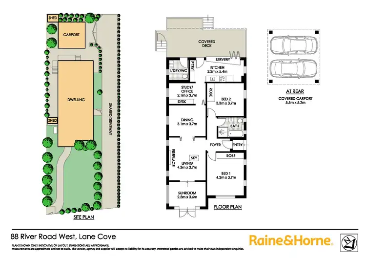 Floorplan of Homely house listing, 88 River Road, Lane Cove NSW 2066