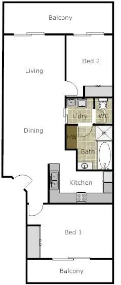 Floorplan of Homely house listing, 72/13-15 Sturt Avenue, Griffith ACT 2603