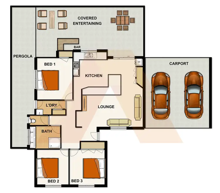Floorplan of Homely house listing, 93 Mackellar Drive, Boronia Heights QLD 4124
