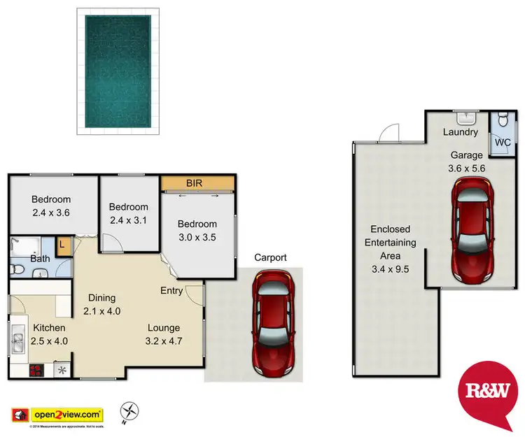Floorplan of Homely house listing, 33 Neriba Crescent, Whalan NSW 2770