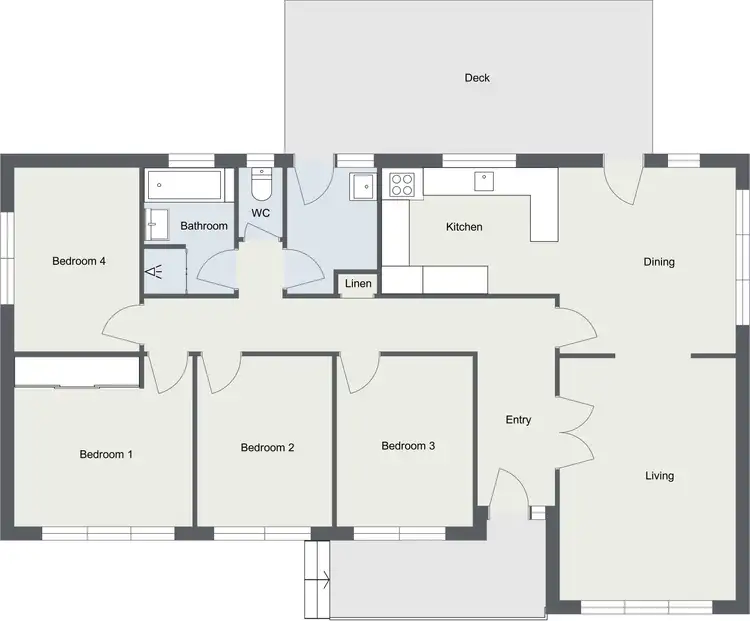 Floorplan of Homely house listing, 23 Gillies Street, Curtin ACT 2605