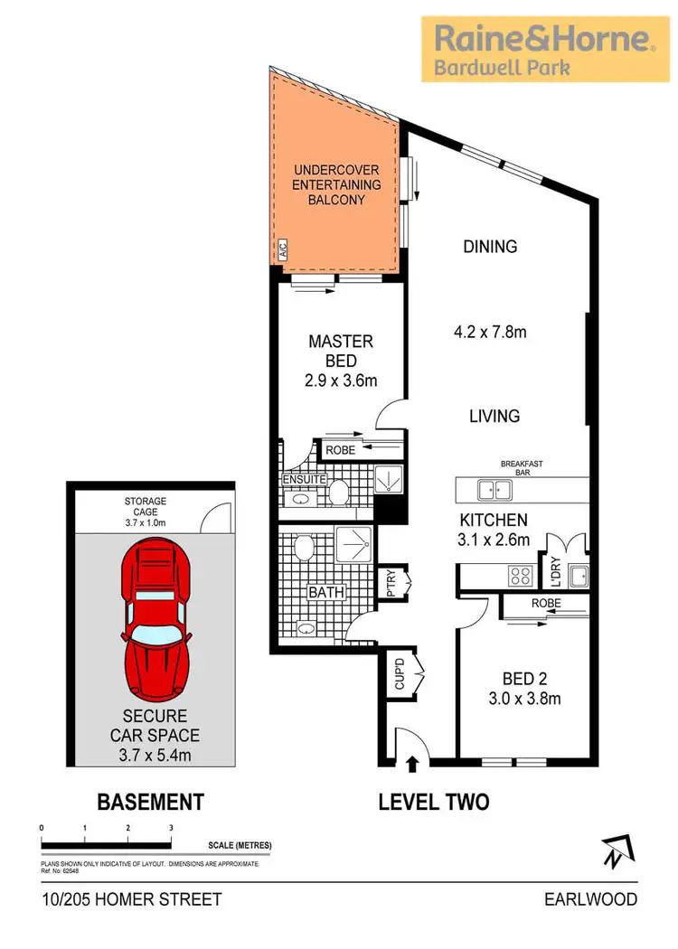 Floorplan of Homely apartment listing, 10/205 Homer Street, Earlwood NSW 2206